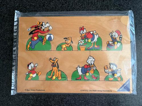 Mooie vintage houten vormen puzzel Ravensburger Disney, Kinderen en Baby's, Speelgoed | Kinderpuzzels, Zo goed als nieuw, 2 tot 4 jaar