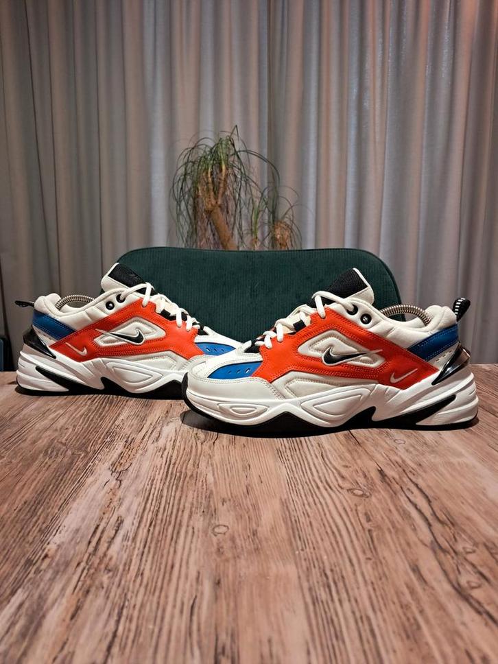 Nike M2K Tekno 'Team Orange' Size 40, Kleding | Dames, Schoenen, Zo goed als nieuw, Sneakers of Gympen, Wit, Ophalen of Verzenden