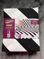 Nieuw zwart/witte dekbedovertrek 2 zijdig 2.40 x 2.20, Ophalen of Verzenden, Nieuw, Tweepersoons, Dekbedovertrek
