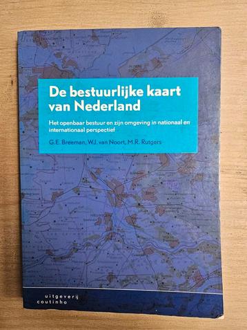 Bestuurlijke kaart Nederland - Bestuurskunde beschikbaar voor biedingen