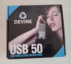USB podcasting microfoon van Devine, Ophalen of Verzenden, Zo goed als nieuw, Overige typen