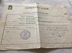 Gemeente Goor - Uittreksel Persoonsregister 1973, 1960 tot 1980, Gebruikt, Ophalen of Verzenden, Prent