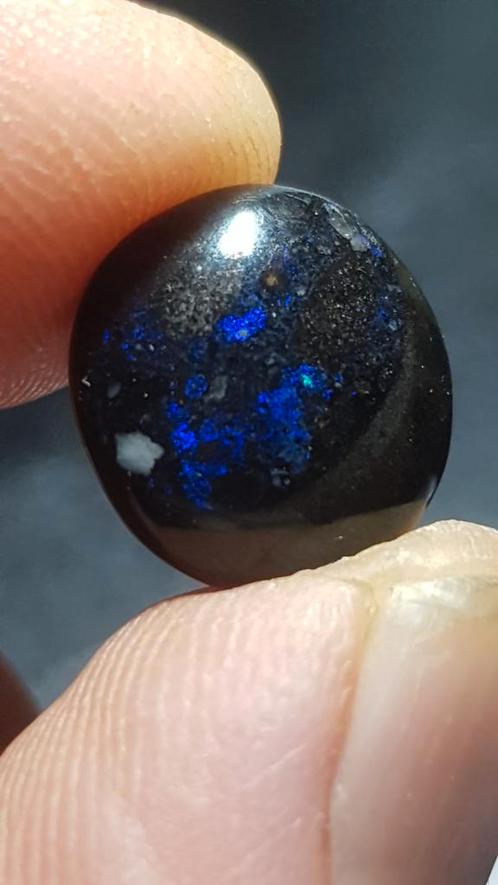 Opaal, Andamooka treated black, Australië, Sieraden, Tassen en Uiterlijk, Edelstenen, Zo goed als nieuw, Ophalen of Verzenden