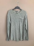 Groen/Grijs Tigha heren t-shirt met lange mouw, Overige kleuren, Maat 48/50 (M), Tigha, Ophalen of Verzenden