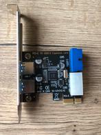 PCI-E to USB 3.0 extension card, Ophalen of Verzenden, Nieuw