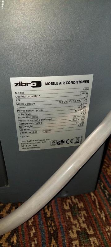 Zibro model P820 s/n W00096 beschikbaar voor biedingen