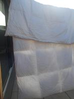 Dekbedden, ganzendons, 2 x 1 persoons  220-90 cm. In 1 koop., Ophalen of Verzenden, Zo goed als nieuw