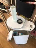 toilet 61cm met vloeraansluiting, Ophalen, Nieuw, Steen, Toilet