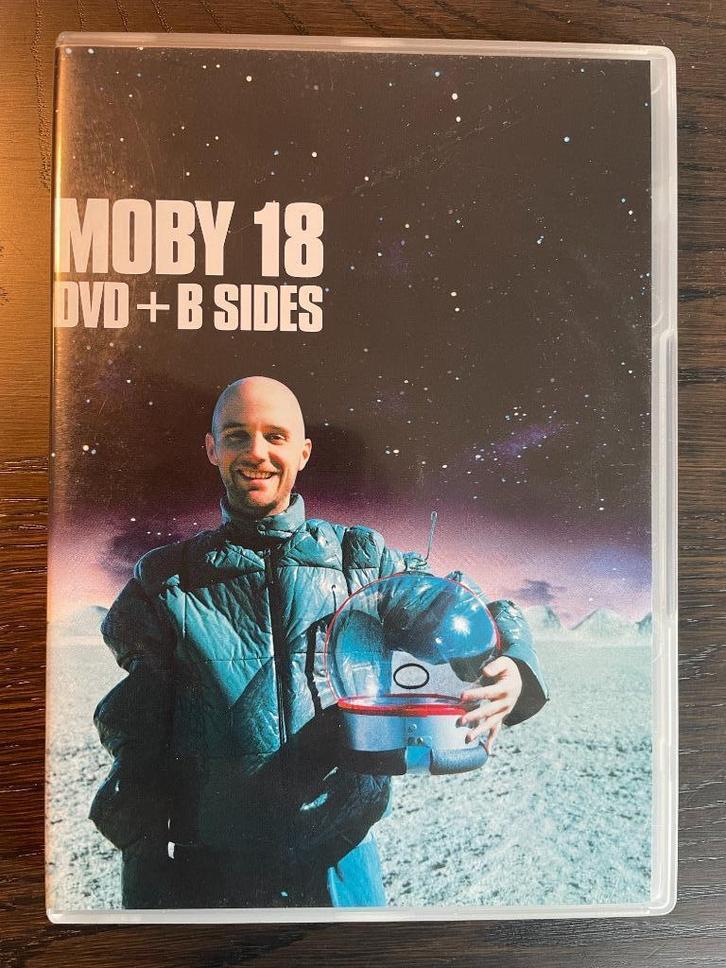 DVD - Moby - 18 (Glastonbury 29-6-03) + B - sides (Bonus CD), Cd's en Dvd's, Dvd's | Muziek en Concerten, Zo goed als nieuw, Muziek en Concerten