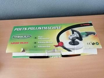 Polijstmachine monza 1200 watt 1 maal gebruikt