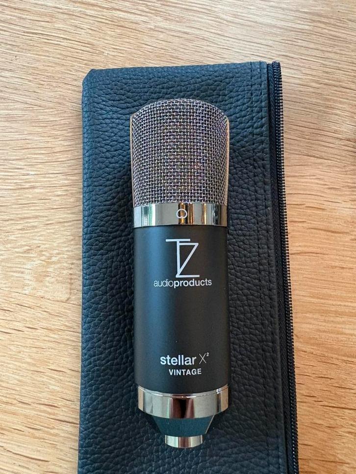 Techzone Audio Stellar Vintage X2 microfoon, Muziek en Instrumenten, Microfoons, Zo goed als nieuw, Ophalen of Verzenden