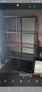 mooie nette Ikea kast met glasplaten, Huis en Inrichting, Kasten | Vitrinekasten, Ophalen of Verzenden, Zo goed als nieuw, 25 tot 50 cm