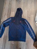 Trainingsjasje Nike mt S zgan, Blauw, Nike, Ophalen of Verzenden, Zo goed als nieuw