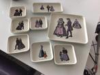 Gebak set Villeroy & Boch met klederdracht - 8 delig, Antiek en Kunst, Ophalen of Verzenden