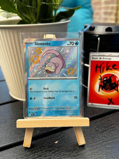 Slowpoke (PAF 116), Hobby en Vrije tijd, Verzamelkaartspellen | Pokémon, Zo goed als nieuw, Losse kaart, Ophalen of Verzenden