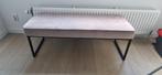 Gestoffeerd bankje Pien  120x45x45 cm, Ophalen, Zo goed als nieuw, Rechthoekig, 100 tot 125 cm