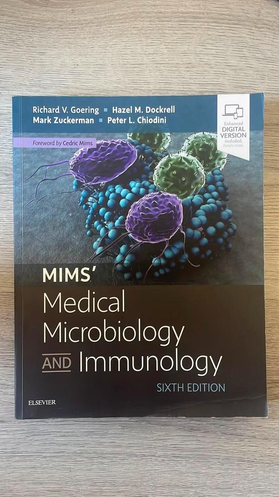 Mims medical microbiology and immunology, Boeken, Studieboeken en Cursussen, Zo goed als nieuw, Ophalen of Verzenden