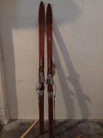 Antieke houten skies, leuk voor skihut deco, Ophalen, Gebruikt
