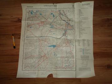 1939 Duitse stafkaart gebied ´s-Hertogenbosch wo2 oorlog ww2 beschikbaar voor biedingen