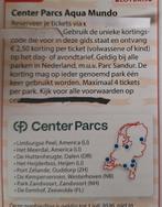 Aquamundo Aqua Mundo 2,50 euro korting, Drie personen of meer, Kortingsbon