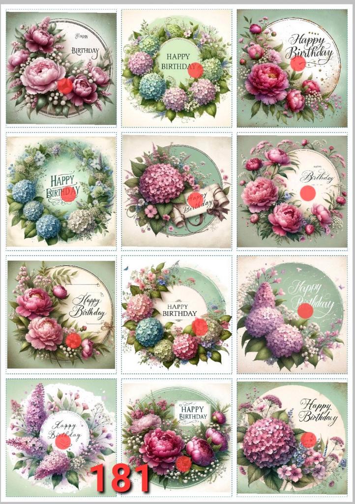 Knipvellen, Hobby en Vrije tijd, Kaarten | Zelf maken, Nieuw, Knipvel, Ophalen of Verzenden