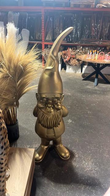 Gouden kabouter 160 cm NIEUW beschikbaar voor biedingen