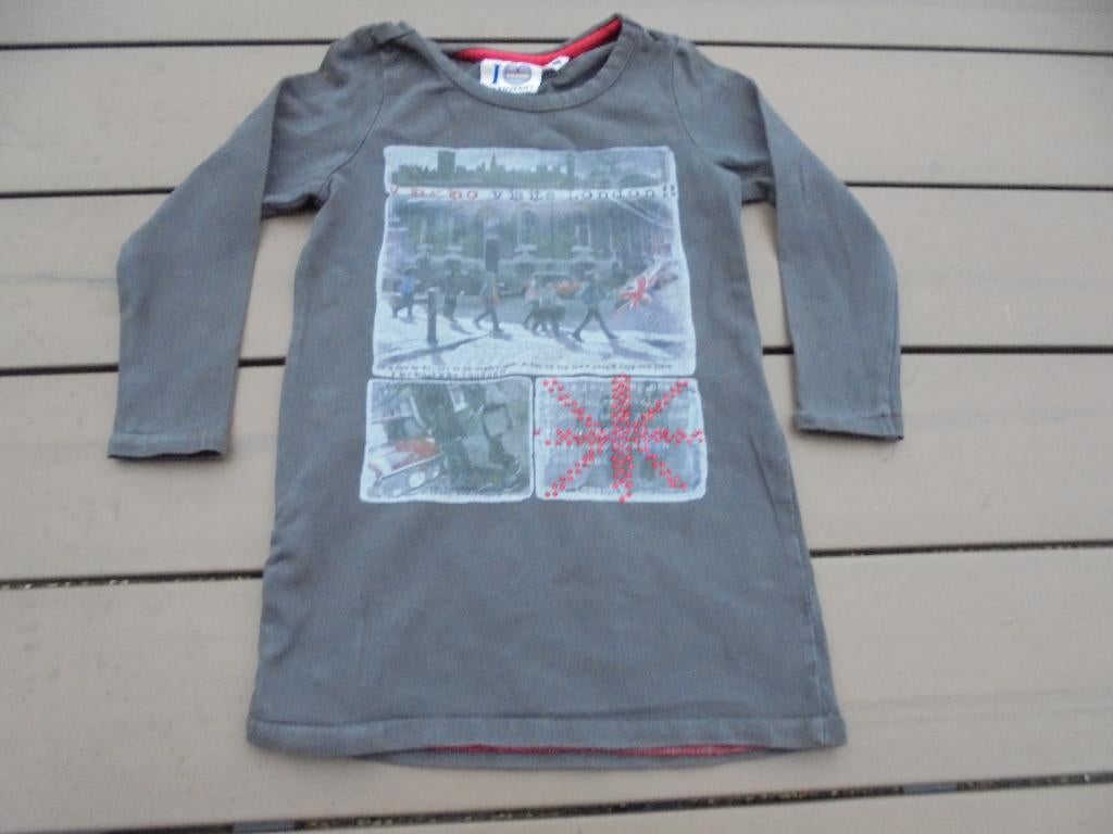 Grijs jurkje VINGINO, VINGINO., Meisje, Jurkje of Rokje, Ophalen of Verzenden