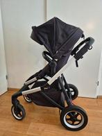 Thule Sleek Midnight Black Duo - Compleet inc. accessoires, Kinderen en Baby's, Kinderwagens en Combinaties, Ophalen of Verzenden