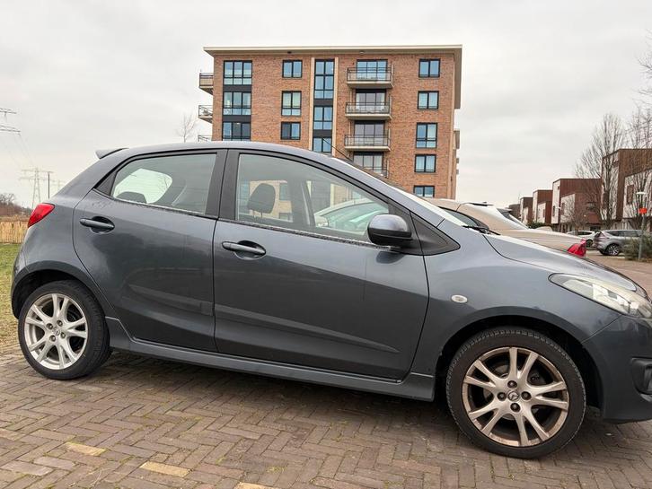 Mazda 2 5DRS 2010 Antraciet, Auto's, Mazda, ABS, Airbags, Airconditioning, Alarm, Centrale vergrendeling, Climate control, Cruise Control