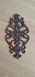 Brocante gietijzeren wand decoratie., Tuin en Terras, Tuinwanddecoratie, Ophalen of Verzenden, Gebruikt