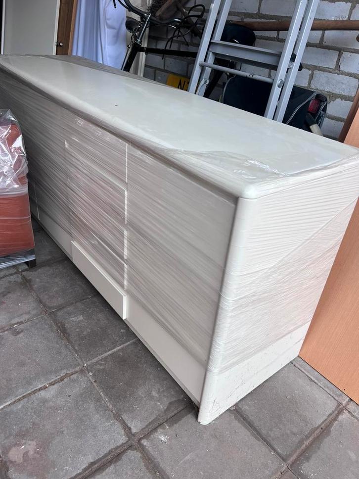Dressoir wit mdf, Huis en Inrichting, Kasten | Kledingkasten, Zo goed als nieuw, Minder dan 100 cm, 150 tot 200 cm, 50 tot 75 cm