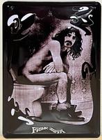 Frank Zappa toilet relief reclamebord van metaal wandbord