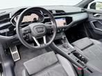 Audi Q3 Sportback 45 TFSI e S Edition|ACC|KEYLESS|MATRIX|20, Auto's, Audi, Gebruikt, Zwart, 245 pk, Hybride Elektrisch/Benzine