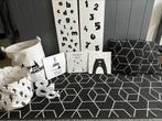 Zwart/witte accessoires voor baby/kinderkamer, Kinderen en Baby's, Kinderkamer | Inrichting en Decoratie, Zo goed als nieuw, Ophalen