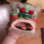 Chinees Masker Handpop Papier Maché en Textiel, Verzenden
