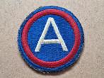 WWII US 3rd army patch, Verzamelen, Militaria | Tweede Wereldoorlog, Verzenden, Amerika, Embleem of Badge