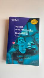 Van Dale Pocketwoordenboek Nederlands-Frans, Boeken, Woordenboeken, Van Dale, Frans, Ophalen of Verzenden, Zo goed als nieuw