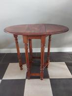 Hangoortafel bijzettafeltje  inklapbaar tafeltje, Antiek en Kunst, Antiek | Meubels | Tafels, Ophalen of Verzenden
