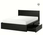 Ikea Malm bed 1.60x2.00m met lades, Ophalen of Verzenden, Zo goed als nieuw, Tweepersoons, Modern