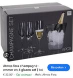 Champagne set 5-delig, Ophalen of Verzenden, Nieuw, Overige typen