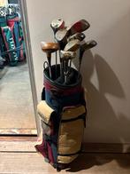 Meerdere golf clubs houten/ wood met golftas, Sport en Fitness, Golf, Ophalen, Zo goed als nieuw, Set, Overige merken
