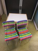 Ikea bureautje met 2 stoelen, Gebruikt, Ophalen, Stoel(en)