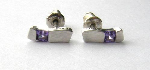 CYBYL 925 Zilveren oorbellen oorstekers, Origineel, Sieraden, Tassen en Uiterlijk, Antieke sieraden, Oorbellen, Zilver, Met edelsteen