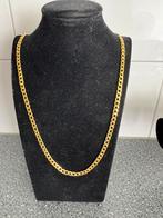 Prachtige goudkleurige nieuwe ketting 78 cm, Verzenden, Nieuw, Goud, Overige materialen