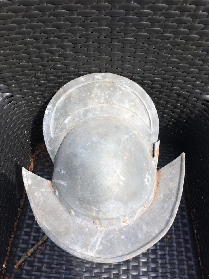 spaanse helm morion  ridderhelm ridder replica middeleeuws, Verzamelen, Militaria | Algemeen, Landmacht, Helm of Baret, Overige gebieden