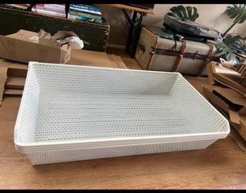 Ikea pax wit en eiken kleur lades planken manden komplement