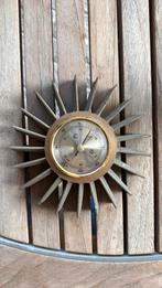 Barometer in messing tandwiel/zon, Ophalen of Verzenden, Zo goed als nieuw