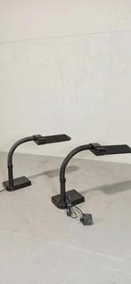 Set van 2 vintage postmodern tafellampen, Sylvania, Ophalen, Tweedehands, Tweedehands, 75 cm of meer