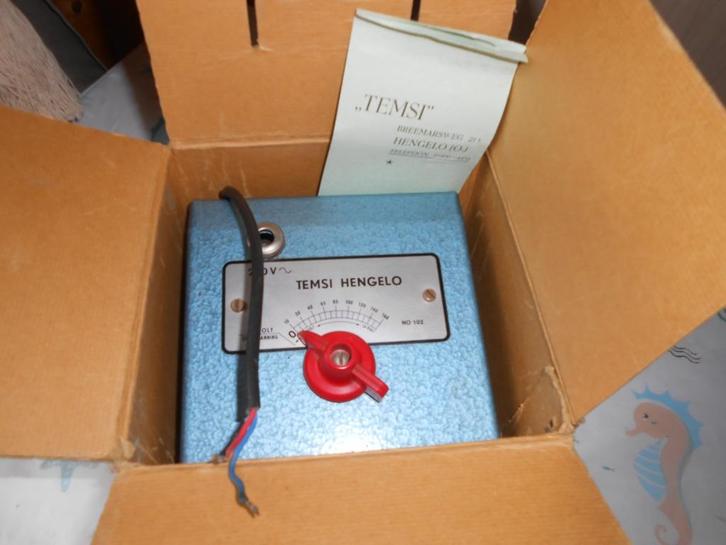 Temsi 102, transformator voor wisselstroom treinen Märklin, Hobby en Vrije tijd, Modeltreinen | H0, Zo goed als nieuw, Transformator of Voeding