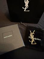 Yves Saint Laurent YSL Broche - Goudkleurig, Ophalen of Verzenden, Zo goed als nieuw, 4 tot 7 cm, Goud